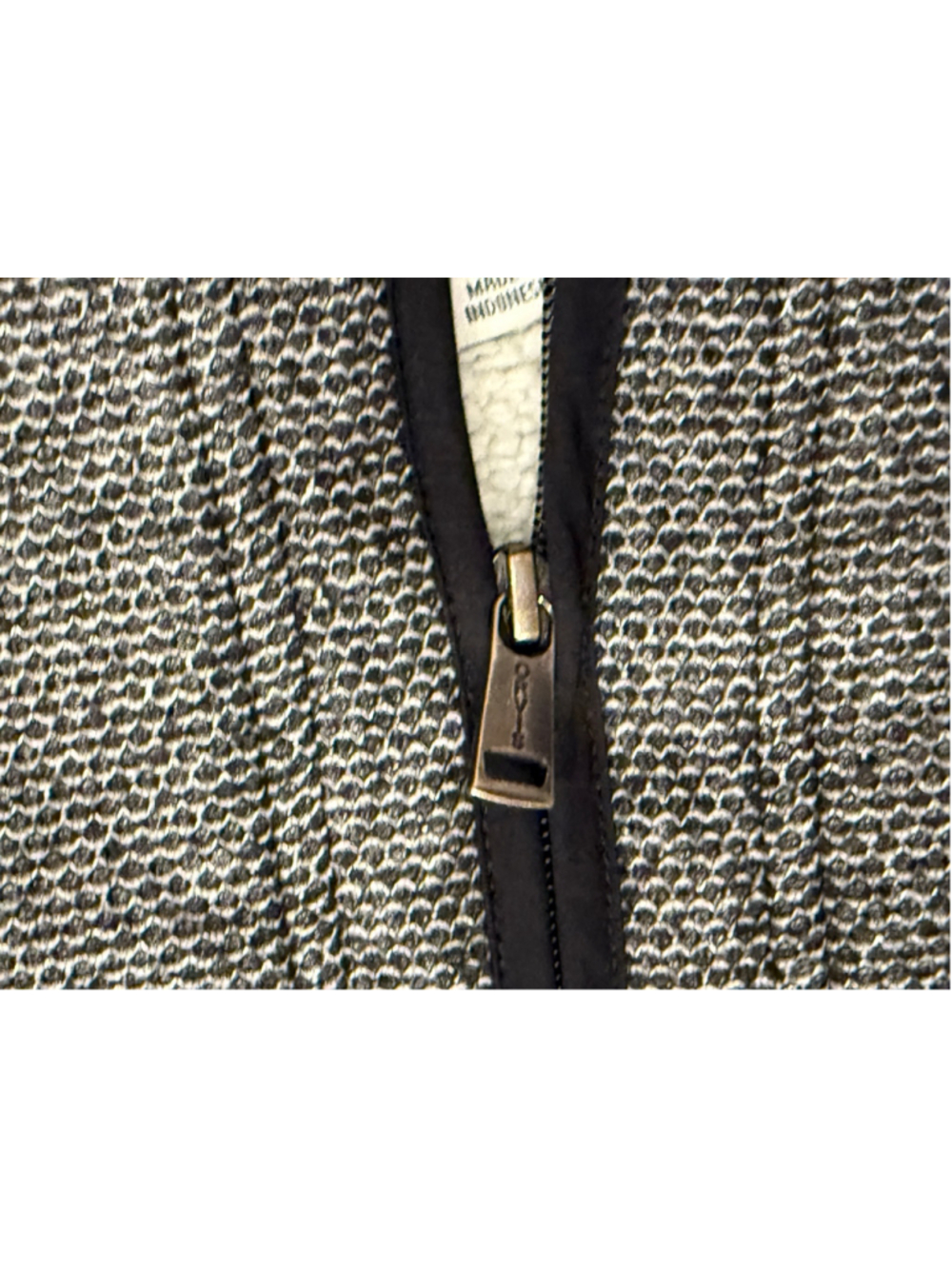Orvis Classic Collection Men’s Gray Sherpa Fleece Lined 1/4 Zip Pullover Sz M - Picture 10 of 10
